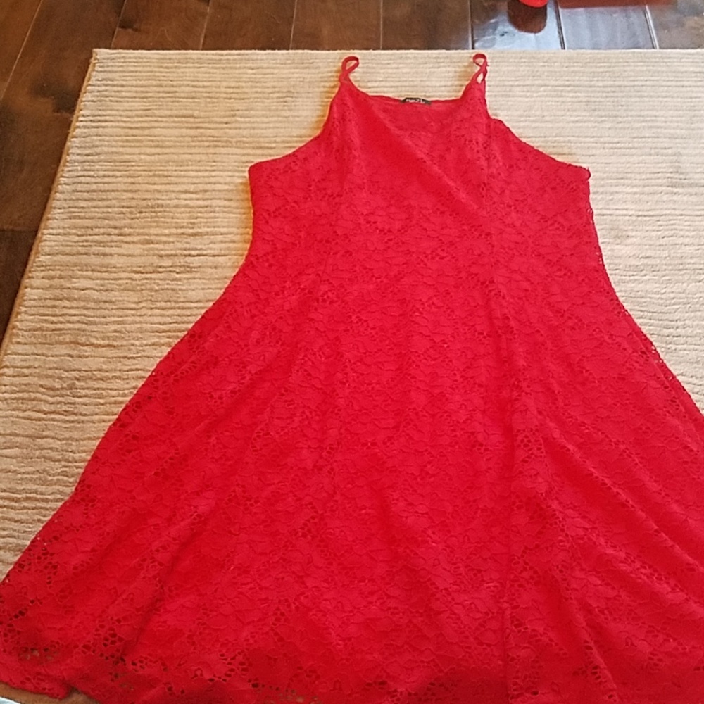 Womens red dress